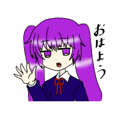 [LINEスタンプ] みずきとひよりの日常