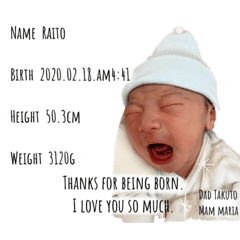 [LINEスタンプ] らいらいすたんぷrairai#01