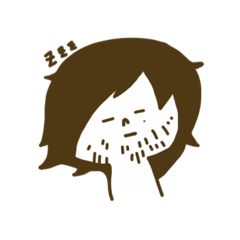 [LINEスタンプ] bluena_m