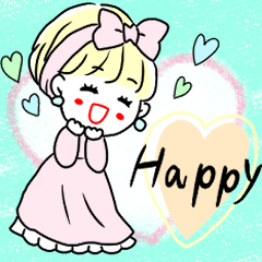 [LINEスタンプ] 私のゆるふわLIFE♡