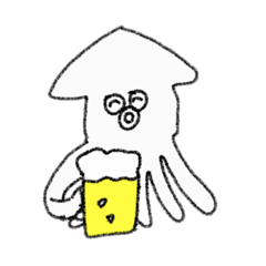 [LINEスタンプ] サケ好きやな