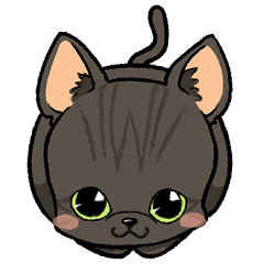 [LINEスタンプ] 猫の小太郎ちゃん