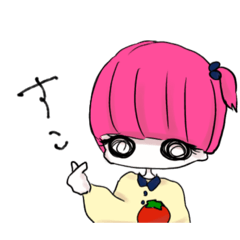 [LINEスタンプ] とまひめと