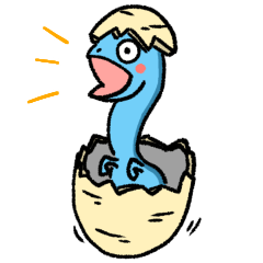 [LINEスタンプ] 少し愉快な恐竜たち