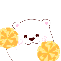 [LINEスタンプ] しろくま君の日常。