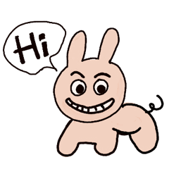 [LINEスタンプ] ウザウサマイキーと仲間たち