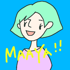 [LINEスタンプ] maaya stamp