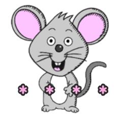 [LINEスタンプ] ネズピーマウス