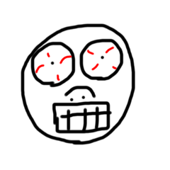 [LINEスタンプ] 目力くんシリーズ