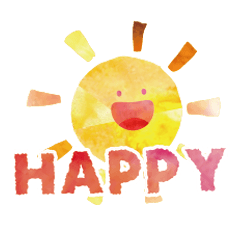 [LINEスタンプ] Happy weather ♪