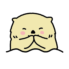 [LINEスタンプ] きょうのラッコ