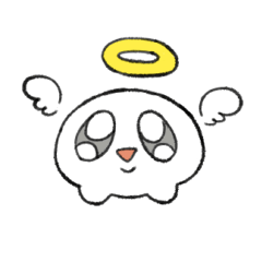 [LINEスタンプ] おもちてんしスタンプ