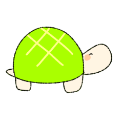 [LINEスタンプ] なごみカメ