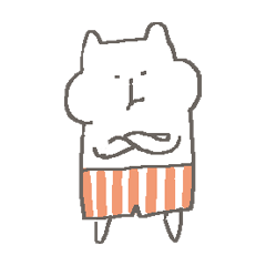[LINEスタンプ] シロクマ3 食いしん坊