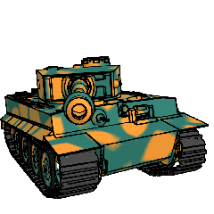 [LINEスタンプ] ばきばき動く戦車スタンプ 3の画像（メイン）