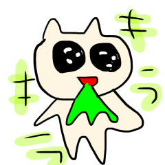 [LINEスタンプ] 吐きそうなねこ