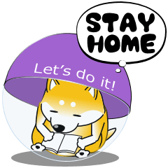 [LINEスタンプ] 激しく尻尾をふる柴犬 ほっこり篇