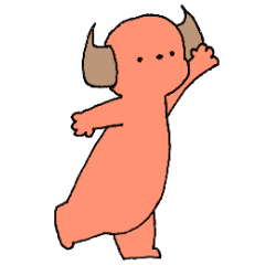 [LINEスタンプ] こどもあくま