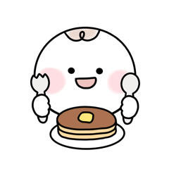 [LINEスタンプ] まめもちのもちもち毎日