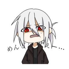 [LINEスタンプ] 朝顔の花のしぼむまで