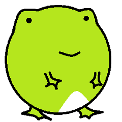 [LINEスタンプ] 丸い両生類
