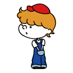 [LINEスタンプ] くぅー坊