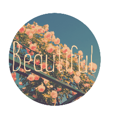[LINEスタンプ] Beautiful,and