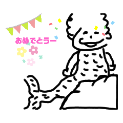 [LINEスタンプ] 魚ですが、何か？