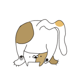 [LINEスタンプ] ゆるーい犬猫スタンプ！日常