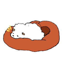 [LINEスタンプ] いぬのモーニングルーティン