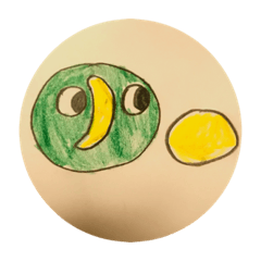 [LINEスタンプ] キャベオです二年生の娘が粘度の図工