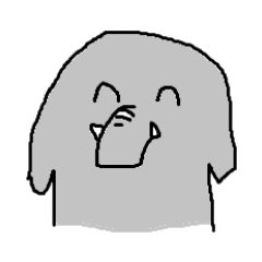 [LINEスタンプ] ゆるいぞうさんのスタンプ