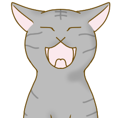 [LINEスタンプ] 態度の悪い猫スタンプ