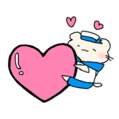 [LINEスタンプ] ハムスターのミルクくんスタンプ