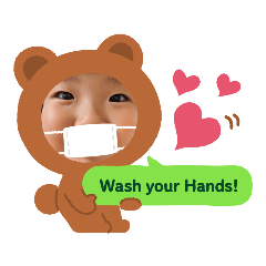 [LINEスタンプ] まゆ花粉症スタンプ