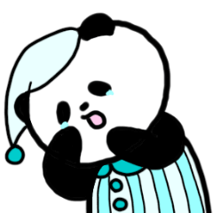 [LINEスタンプ] 表情豊かなパンダ3