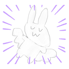 [LINEスタンプ] シャクレウサギすたんぷ2