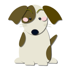[LINEスタンプ] わらしいぬ
