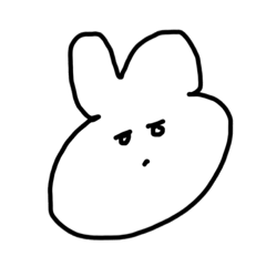 [LINEスタンプ] だるうさサン