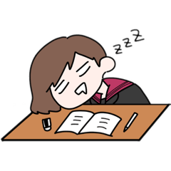 [LINEスタンプ] 赤襟女子