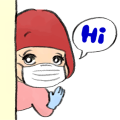 [LINEスタンプ] ミス・リルの毎日 ₍外出自粛中₎