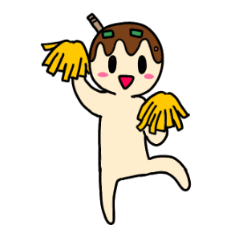 [LINEスタンプ] たこ焼きchan！