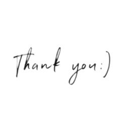 [LINEスタンプ] Thankyou:)