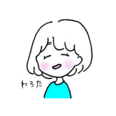 [LINEスタンプ] ゆるかわ女の子毎日スタンプ