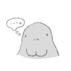 [LINEスタンプ] 気負わずに生きているジュゴン