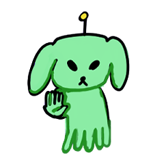 [LINEスタンプ] SpaceDog