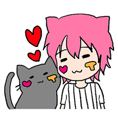 [LINEスタンプ] ほっこりポコにゃんこ