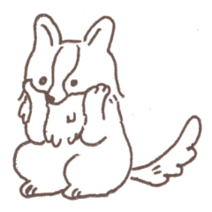 [LINEスタンプ] ボーダーコリーのゆるいスタンプ