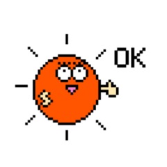 [LINEスタンプ] おてんきちゃんたち-ドット-