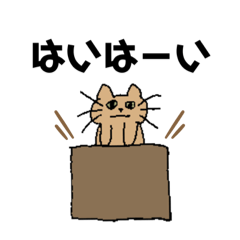 [LINEスタンプ] 笑わない子猫